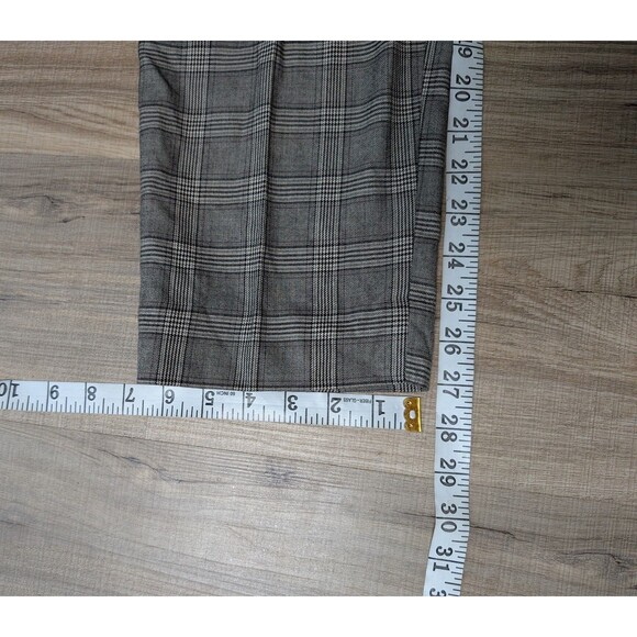 NWT Liz Claiborne Size 14 Emma Ankle Pants Stretch Plaid Classic Dress Career - Picture 11 of 11